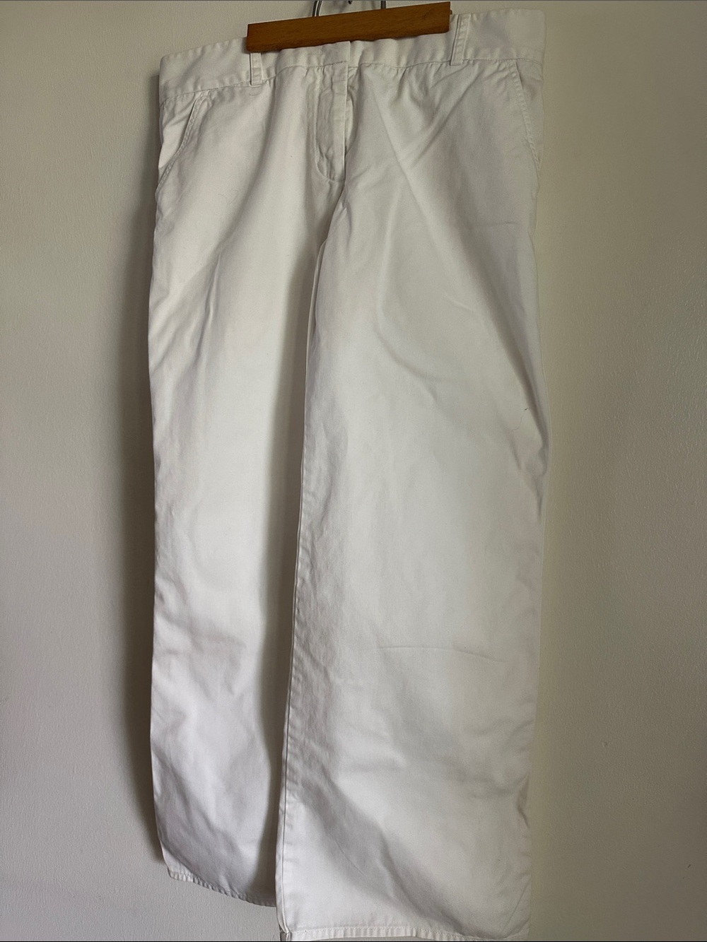 J. Crew White Favorite Fit Pants